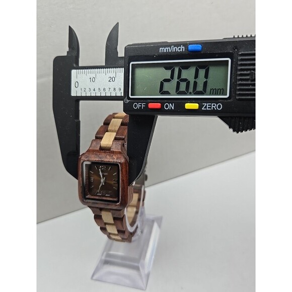 Tense Small Summit Katalox Maple Wood Watch Womens Quartz Canada New Battery main image 6